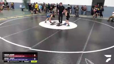 110 lbs Rr1 - Nova Kerr, Bethel Freestyle Wrestling Club vs Emily Savo, Dillingham Wolverine Wrestling Club