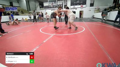 285 lbs Rr Rnd 3 - Kooper Kvittum, Salina Wrestling Club vs Justin Pryor, Pryor Tigers