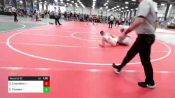 160 lbs Round Of 32 - Gunner Cramblett, OH vs Ethan Flowers, VA
