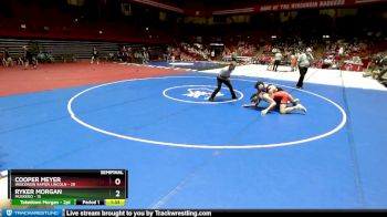 175 lbs D1 - Semi-finals (fri 7:30pm.) - Cooper Meyer, Wisconsin Rapids Lincoln vs Ryker Morgan, Muskego