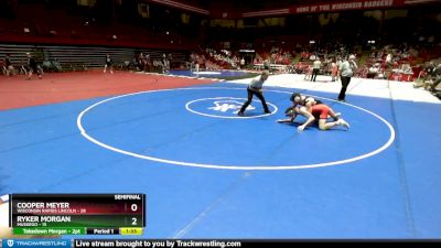 175 lbs D1 - Semi-finals (fri 7:30pm.) - Cooper Meyer, Wisconsin Rapids Lincoln vs Ryker Morgan, Muskego