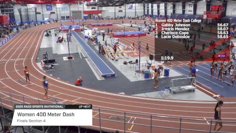 Women's 400m, Finals 4