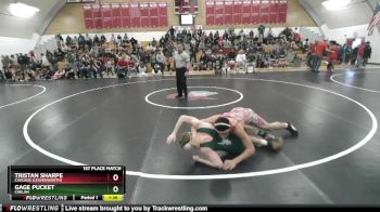 150 1A 1st Place Match - Tristan Sharpe, Cascade (Leavenworth) vs Gage Pucket, Chelan