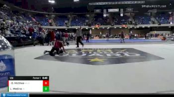 120 lbs Champ. Round 2 - Daniel McGhee, Rock Island vs Luis Medina, Zion Benton