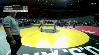 4A/3A/2A/1A Girls 190 Quarterfinal - Megan Weil, Burns Girls vs Lexi Martin, Hidden Valley Girls