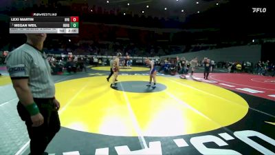 4A/3A/2A/1A Girls 190 Quarterfinal - Megan Weil, Burns Girls vs Lexi Martin, Hidden Valley Girls