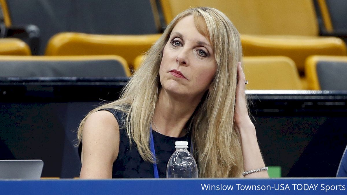 Kerry Perry Addresses Media At 2018 U.S Gymnastics Championships