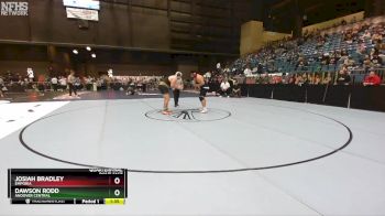 5A - 285 lbs Quarterfinal - Dawson Rodd, Andover Central vs Josiah Bradley, Emporia