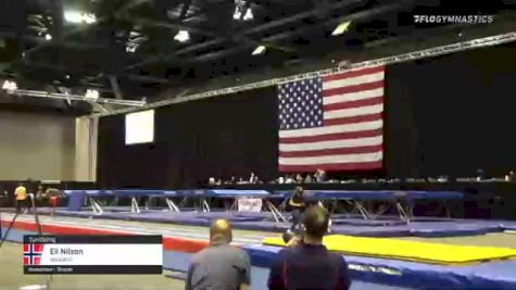 Eli Nilson - Tumbling, Wasatch - 2021 USA Gymnastics Championships