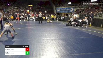 56 lbs Consy 6 - Benjamin Haff, North Allegheny vs Hunter Carl, Palmyra