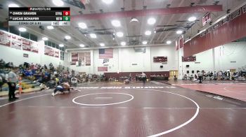 175 lbs Consi Of 8 #1 - Owen Graven, St. Paul vs Lucas Schafer, Weston