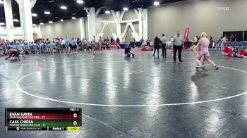 215 lbs Round 6 (8 Team) - Evan Gavin, Team Diamond Fish Pink vs Cass Chiesa, Foxfire Wrestling Club