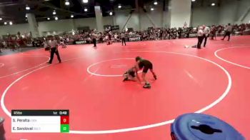 65 lbs Consolation - Silas Peralta, Lockjaw Wc vs Eli Sandoval, Gold Rush Wr Ac