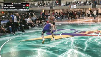139 lbs Quarterfinals (8 Team) - Ian Shelstad, Centennial, MN vs Justin Jackson, Kearney, MO