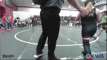 100 lbs Rr Rnd 3 - Hazel Blubaugh, Perry Wrestling Academy vs Silas Bratten, Jacket Wrestling Club