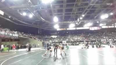 155 lbs Cons. Round 6 - Lexi Sanders, Rocky Mountain vs Rosemary Rezaislas, Capistrano Valley