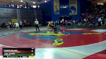 190 lbs Champ. Round 2 - Conor Delaney, Rumson-Fair Haven Regional vs Josh Joyner, St. Georges