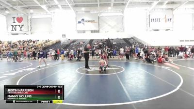 132 lbs Quarterfinal - Manny Hollins, Proper-ly Trained vs Justin Harrison, Tri-State Wrestling