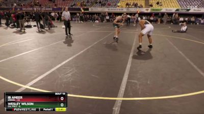 197 lbs 2nd Wrestleback (16 Team) - Wesley Wilson, Cal Poly vs Ib Ameer, Drexel