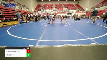 165 lbs Quarterfinal - Braxton Underwood, Arkansas vs Talon Grady, Standfast OKC