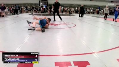 150 lbs Champ. Round 1 - Grant Fadler, Platte County Wrestling Club vs Tayven Walker, Farmington Mat Rat Wrestling Club