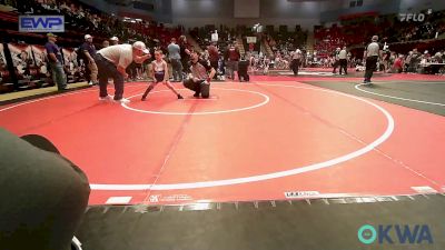 49 lbs Quarterfinal - Kolton Snyder, Skiatook Youth Wrestling vs Weston Gordneer, Buck Pride Wrestling