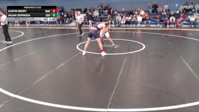 125 lbs Cons. Round 4 - Austin Berry, Mary vs Julian Espinoza, Colorado State University - Pueblo