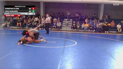 285 lbs Quarterfinal - Luke Pawloski, Nebraska-Kearney vs Christian Clark, Northern Oklahoma College-Tonkawa