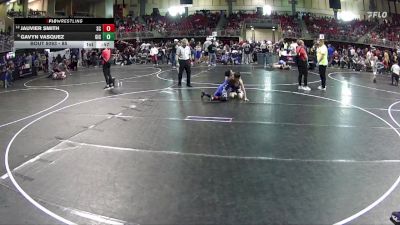 85 lbs Champ. Round 2 - Gavyn Vasquez, GICC vs JauVier Smith, Sherman Challengers