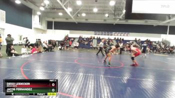 132 lbs 5th Place Match - Jacob Fernandez, Bonita vs Diego Leidecker, Bella Vista