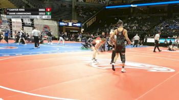 113 Class 3 lbs Champ. Round 1 - Dane Armstrong, Central (Cape Girardeau) vs Carter King, Hannibal