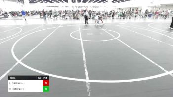 78 lbs Quarterfinal - Luke Garcia, Valley Wrestling Club vs Paulele Peters, LV Bears WC