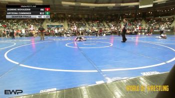 Quarterfinal - Jasmine Mohajerin, Williamsburg Wrestling Club vs Aryzona Cummings, Mojo Grappling Academy
