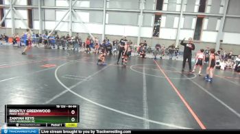 64-64 lbs Round 3 - Zanyah Keys, Team Aggression WC vs Brently Greenwood, Priest River WC