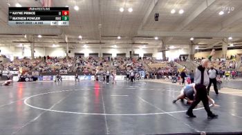 A 285 lbs Cons. Round 1 - Kayne Prince, East Robertson High School vs Mathew Fowler, Red Bank High School