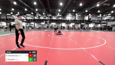 157 lbs Rr Rnd 1 - Nick Stampoulos, Lock Haven vs Dominic Rossetti, Columbia