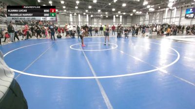 50 lbs Cons. Semis - Gwendolyn Hessler, Lincoln Loggers vs Paxton Belleville, Shelton Wrestling Club