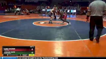 1 lbs Champ. Round 1 - Luke Sauder, Tremont vs Joshua Gaye, Mooseheart