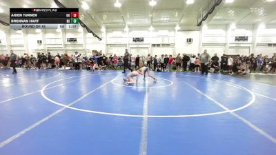 90 lbs Round Of 16 - Aiden Turner, OH vs Brennan Hart, MI