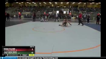 160 lbs Semis & 1st Wrestleback (8 Team) - Matthew Eddy, 3A Willamina/Falls City vs Evan Culver, 3A Yamhill Carlton