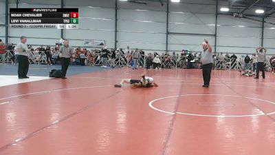 92 lbs Round 3 - 12:00pm Friday - Noah Chevalier, Michigan S.W.A.T vs Levi Vanallman, PA Silver