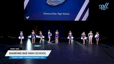 Diamond Bar High School [2025 Varsity - Intermediate Division I - Pom Semis] 2025 UDA National Dance Team Championship