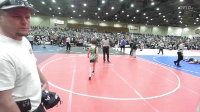 86 lbs Round Of 16 - Kayson Bryan, Bear River vs Syress Ross, Greenwave Youth WC