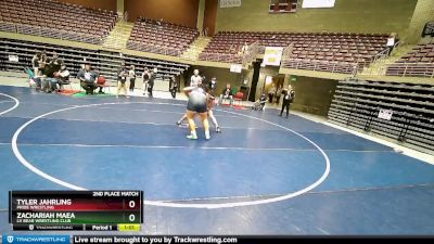 2nd Place Match - Zachariah Maea, LV Bear Wrestling Club vs Tyler Jahrling, Pride Wrestling