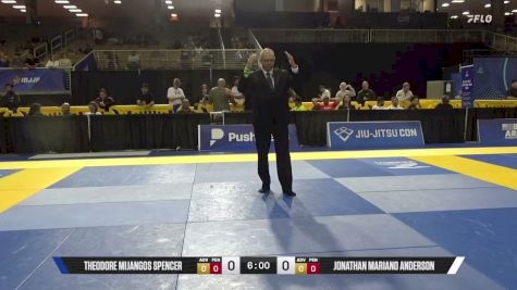 Jonathan Mariano Anderson vs Theodore Mijangos Spencer 2026 Pan Jiu Jitsu IBJJF Championship
