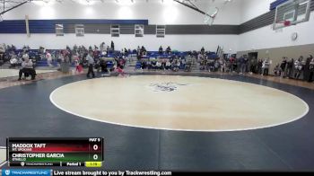 106 lbs Quarterfinal - Maddox Taft, Mt. Spokane vs Christopher Garcia, Othello