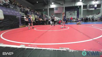 61 lbs Rr Rnd 4 - Kaysen Peters, Collinsville Cardinal Youth Wrestling vs Kade Whitenack, Tiger Trained Wrestling