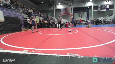 61 lbs Rr Rnd 4 - Kaysen Peters, Collinsville Cardinal Youth Wrestling vs Kade Whitenack, Tiger Trained Wrestling