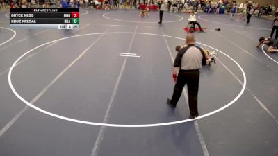 16U - 138 lbs Champ. Round 1 - Bryce Ness, Minnesota vs Kruz Kresal, Mille Lacs