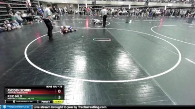 75 lbs Cons. Round 2 - Aydden Schrei, Aviators Wrestling vs Reid Nilo, Maverick Training Center